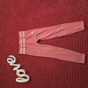 Adidas Kids Pink Leggings